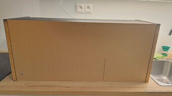 Prodám 1 nástavec knihovny Billy s dvířky Oxberg - 3