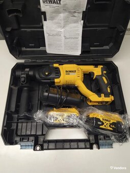 Nové AKU kombinované kladivo 18V Dewalt DCH133P2 - 3