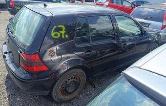ND z VW Golf4 1595.cm3 74.kw benzín r.v.1999 (K67) - 3