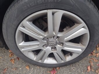 Prodám na Audi A4 b8,A5 ALU kola 17" s pneumatikami - 3