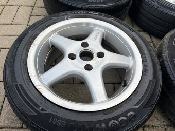 4x litá kola 4x108 R15, letní pneu 70% - 3