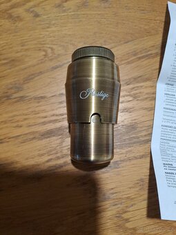 Retro termostatická hlavice na topení - 3