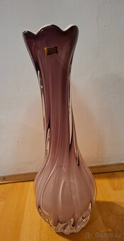 Skleněná opal.váza - 3