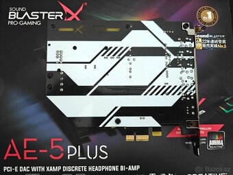 Zvuková karta Sound BlasterX AE-5 plus - 3