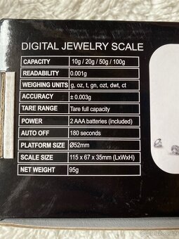 Digitální váha na zlato - 3