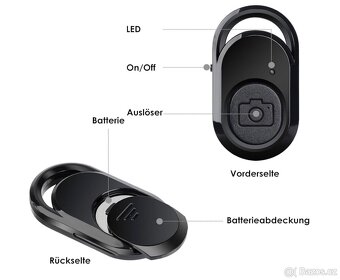 Bluetooth dálkové ovládání - samospoušť fotoaparátu - 3