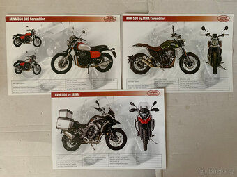 Prospekty ČZ, Jawa, Piaggio Ciao a Motobécane - 3