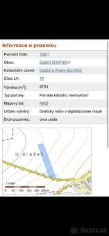 Pozemek Dobříč u Prahy - 3