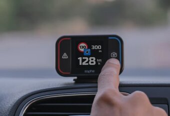 Saphe Drive Pro detektor , kamer, radarů , GPS , alarm - 3