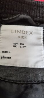 Koženková dívčí bunda Lindex 110 - 3