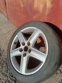 Alu originál audi R17 7,5j 5x112 235/45 - 3