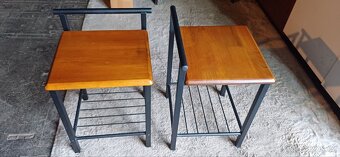Postel 200x140, noční stolek 2ks - 3