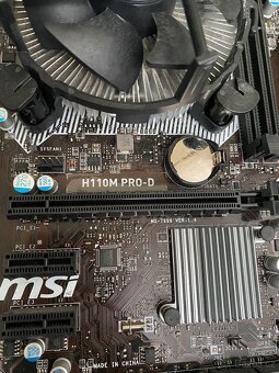MSI H110M PRO-D CPU i5 7400 - 3