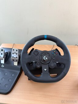 Herní volant Logitech G923 + řadicí páka – velmi dobrý stav - 3