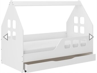 Dětská postýlka domeček 160x80 - 3