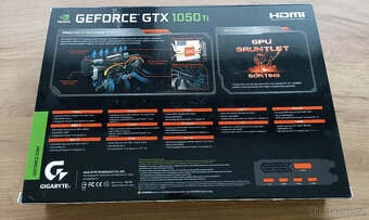 Funkční grafická karta Geforce GTX 1050Ti - 3