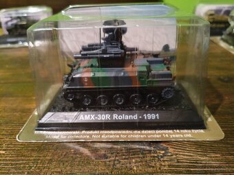 Modely tanků a vojenské techniky 1/72 blistr - 3