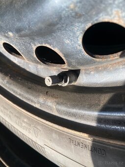 Plechové disky 16” 5x114,3 a zimní pneu 205/60/R16 - 3
