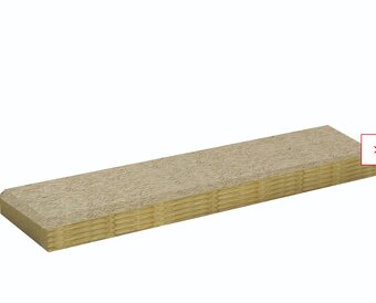 Nehořlavé lamelové desky STROPROCK G - 3