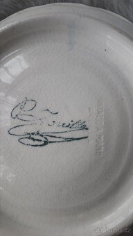 Ručně malovaný keramický talíř - 3