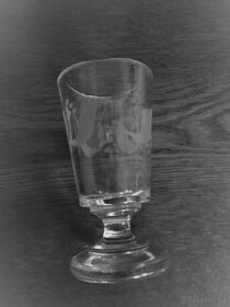 Sklenici/pohár , ručně foukané sklo - 3