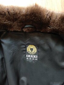 Pravý dámský kožešinový kabát KARA - 3