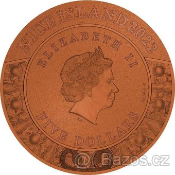 SHIELD OF ATHENA 2 Oz Silver Coin 5$ Niue 2022 - 3