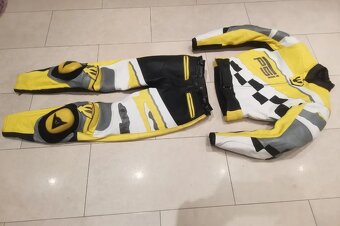 PSí Hubík-Dámská kožená moto kombinéza, dvoudílná - 3