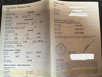 Kajutová plachetnice Contessa 25 s přívěsem Juros s STK - 3