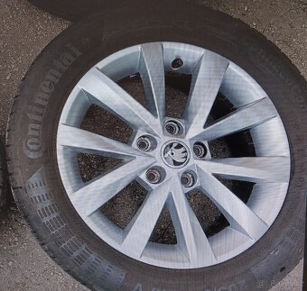 Alu kola 5x112 R16 ET 46 originál kola Škoda Octavia - 3
