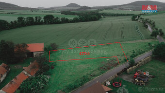 Prodej pozemku k bydlení, 1209 m²,obec Semeč, okr.Litoměřice - 3