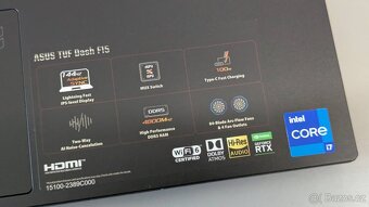 Výkonný herní notebook ASUS TUF Gaming FX517ZM, i7, RTX3060 - 3