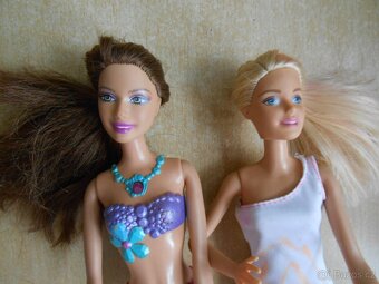 Panenky BARBIE - 2x MATTEL - zachovalé , cena celkem - 3