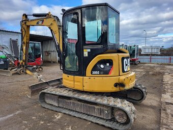 Cat 305C pásový bagr vč. příslušenství  - 3