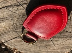 Červená klíčenka Porsche přívěšek na klíče - nová red - 3