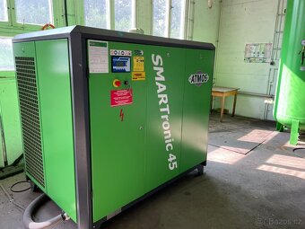 Šroubový kompresor ATMOS Smartronic 45 + VZDUŠNÍK - 3
