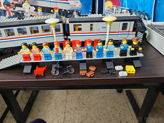 LEGO Train 9V 4558 Metroliner +návod +box - 3
