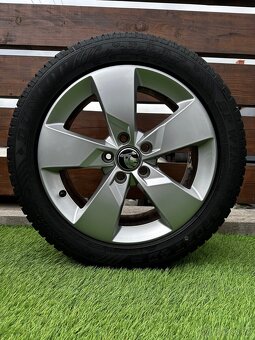 Alu kola 5x112 r17 s pneu (747a) - 3