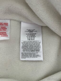 Péřová kombinéza GAP 12 - 18 měs. Vel. 80 - 3