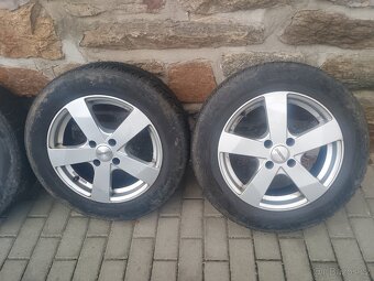 Zimní pneu 205/60 R16 + ALU disky 6,5J x 16 - 3