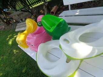 nočníky-krásné, roztomilé a barevné pisoárek nebo redukce - 3