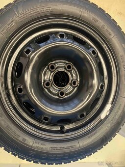 4x zimní pneu Bridgestone + Fulda 14" vč. disků - 3