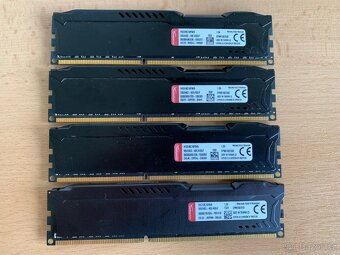 4x DDR3-1866 RAM Kingston HyperX Fury 8GB - 3
