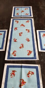 Prostírání – zimní dětské motivy - 3