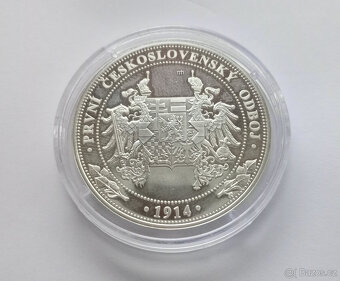 Pamětní medaile – První československý odboj | Ag 999 | 20 g - 3