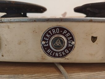 Retro vařič plotýnka spirála elektrický 1964 úklid - 3
