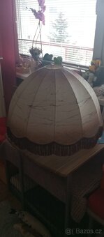 Krásný velký širm na lampu - 3