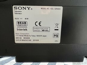TV Sony KDL-32R400C - 3