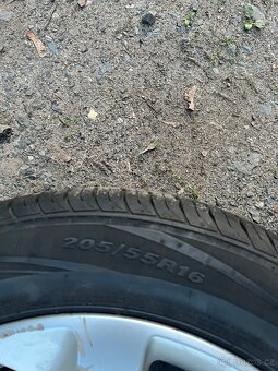 Alu kola 5x112 R16 + letní pneu - 3