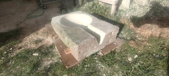 Kamenný odtokovy SBĚRAČ - pískovec - 3